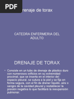 Drenaje de Torax