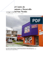 Centro de Emprendimiento y Desarrollo Empresarial San Nicolás