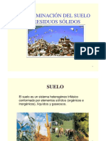 Contaminacion Del Suelo y Residuos Solidos PDF