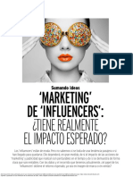 Sumando Ideas Marketing de Influencers Tiene Realmente El Impacto Esperado (2020)