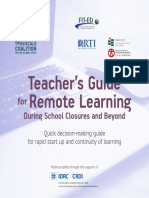 Teacher's Guide Remote Learning: During School Closures and Beyond