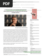 La Tecnología Que Experimentamos Es Una Magia Arcaica. Entrevista Exclusiva A Boris Groys - Caja Negra PDF