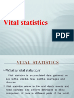 Vital Statistics