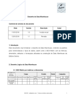 Desenho Do Data Warehouse Exemplo PDF