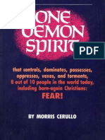 One Demon Spirit That Controls, Dominates, Possesses, Oppresses, Vexes, and Torments, 8 Out of 10 People in The World Today, Including Born-Again Christians FEAR! PDF