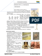 Topografia - Historia de La Topografia - Unc