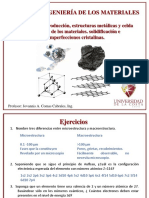 Ciencia e Ingeniería de Los Materiales Unidad 1. Clase 2 PDF