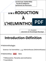 11-Introduction À L'helminthologie