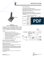 Model 522 User Guide: Audio Connections Unbalanced High-Impedance Operation