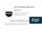 NASA Information Technology Requirement: NITR 2810-19