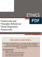 Ethics: Frameworks and Principles Behind Our Moral Disposition Frameworks