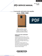 Service Manual Service Manual: SWA-155X