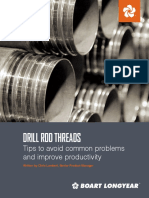 Drill Rod Threads: Tips To Avoid Common Problems and Improve Productivity