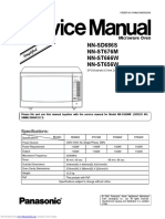 NN-SD686S NN-ST676M NN-ST666W NN-ST656W: Microwave Oven