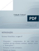 Vedação Vertical - Paredes Monolíticas - Seminario 1