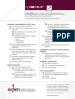 PN Compounding: Checklist