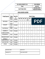 Annual Training Calender Eti 12