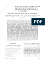 Climatic Factors Associated With Epidemic Dengue in Palembang, Indonesia - Implications of Short-Term Meteorological Events On Virus Transmission