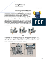 Jaw Crusher Working Principle