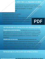 Planificación de La Producción