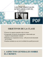 Tema 4.1 Perfiles Psicosociales Relacionados Con El Crimen