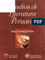 Cornejo Polar Estudios Literatura Peruana PDF