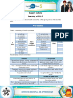 Support Material Learning Activity 1: Presentation