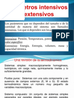 Parametros Extensivos