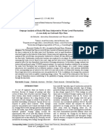 Seepage Analysis of Rock-Fill Dam Subjected To Water Level Fluctuation: A Case Study On Gotvand-Olya Dam