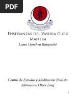 Enseñanzas Del Vashra Guru Mantra