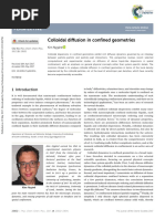Perspective: Colloidal Diffusion in Confined Geometries