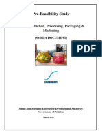 Pickle Production Processing Packaging Marketing Rs. 3.15 Million Mar-2018