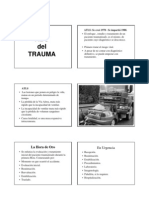 ABC Del Trauma: ATLS: Se Creó 1978 - Se Impartió 1980