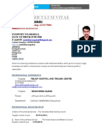 Curriculum Vitae: Noufal Kurungadan