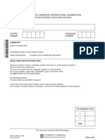 University of Cambridge International Examinations International General Certifi Cate of Secondary Education