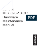 Lenovo MIIX 320-10ICR Hardware Maintenance Manual