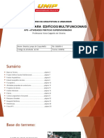 Projeto para Edifícios Multifuncionais: Curso de Arquitetura E Urbanismo