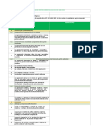 Lista de Chequeo Iso 14001