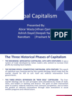 Global Capitalism: Presented By: Abrar Wasta - Afnan Qamar Ashish Dayal - Deepali Yadav Narottam - Prashant Minz