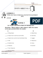 Learning Activity Sheet