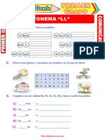 Fonema LL para Primero de Primaria