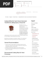 Casting Method For Cast Coil and Instrument Transformers PDF