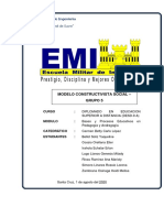 Informe Modelo Constructivista Social