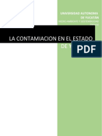 Contaminación en Yucatan.