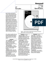 DR4500A Truline Circular Chart Recorder Specification: Function