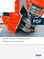 DOP-160 - Skimmer and Offloading Pump: Proven Oil Spill Technology