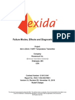 Failure Modes, Effects and Diagnostic Analysis