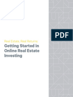 Getting Started in Online Real Estate Investing