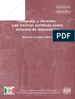 Caceres Nieto Lenguaje y Derecho PDF