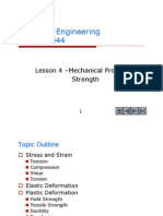 Lesson 04 - Mechanical Properties